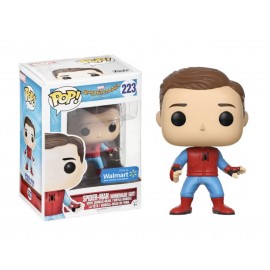 Spider-Man Homemade Suit (Unmasked) Pop! Vinyl