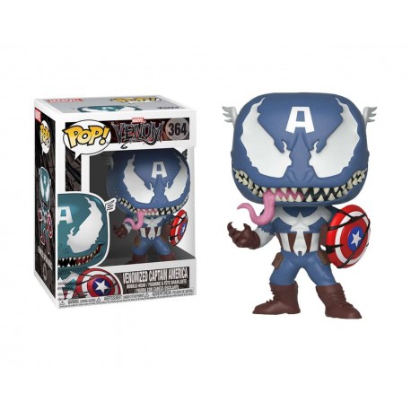 Captain America (Venomized) - Venom Pop! Vinyl