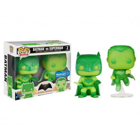 Batman vs Superman (Double Pack GITD) Pop! Vinyl