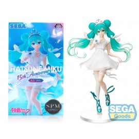 Hatsune Miku (15th Anniversary) Kei Ver. - Vocaloid Sega Super Premium Figure