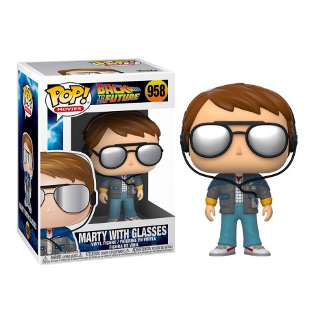 Marty McFly with Glasses Pop! Vinyl