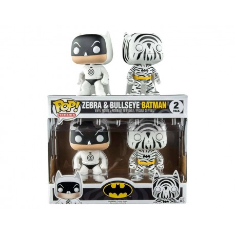 Zebra & Bullseye Batman (Double Pack) Pop! Vinyl