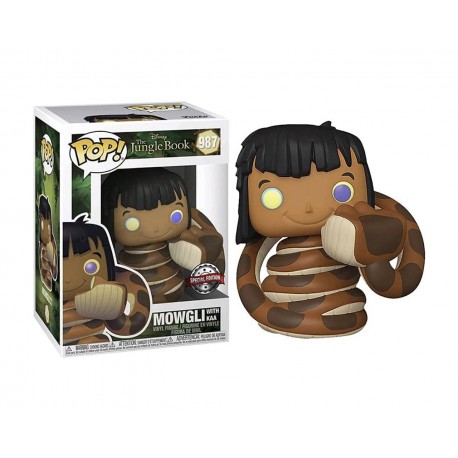 Mowgli with Kaa Pop! Vinyl